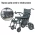 Folding Electric Wheelchair 150W 18km Range CE ISO Certified