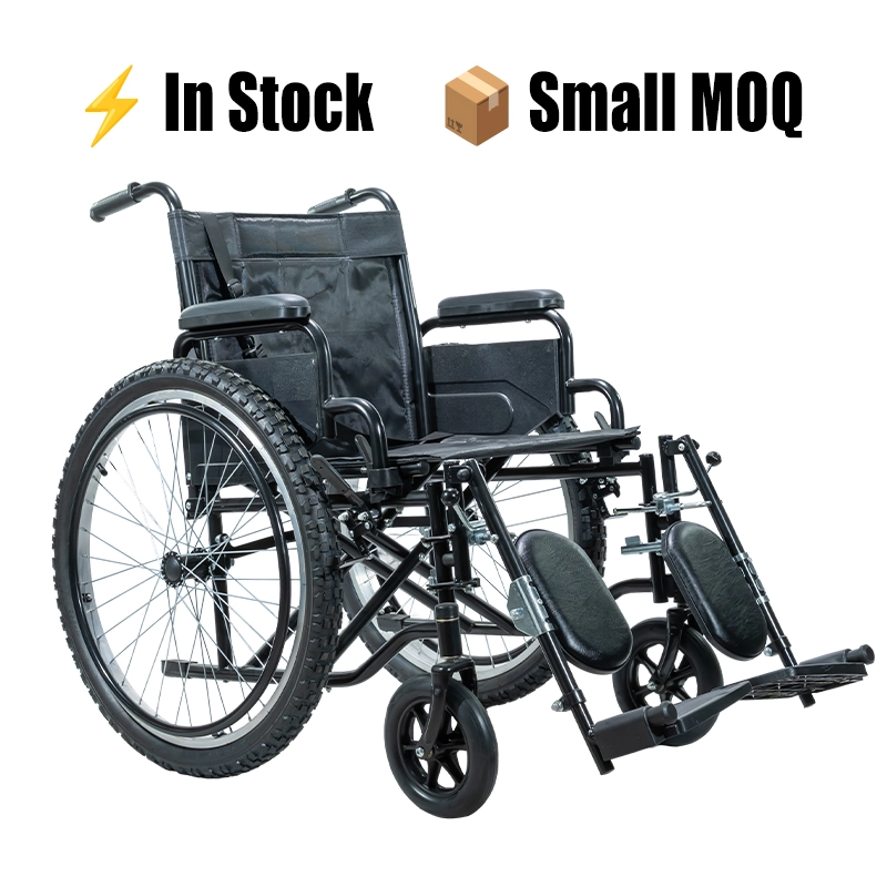 Heavy Duty Foldable Manual Wheelchair 100kg CE ISO Certified EXC-2012 Heavy Duty Foldable Manual Wheelchair 100kg CE ISO Certified EXC-2012