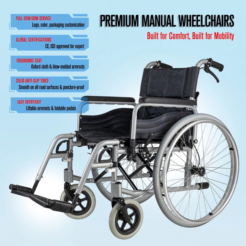 Lightweight Aluminum Manual Wheelchair CE Approved Lightweight Aluminum Manual Wheelchair CE Approved