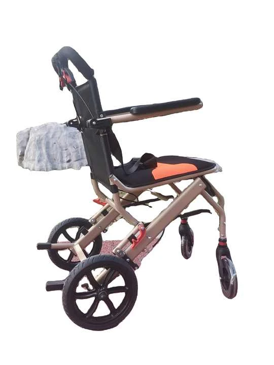 Lightweight Foldable Manual Wheelchair for Elderly, CE Certified, High Load Capacity Lightweight Foldable Manual Wheelchair for Elderly, CE Certified, High Load Capacity