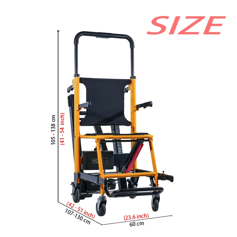 Electric Stair Climbing Wheelchair | Heavy Duty | CE ISO Certified Electric Stair Climbing Wheelchair | Heavy Duty | CE ISO Certified