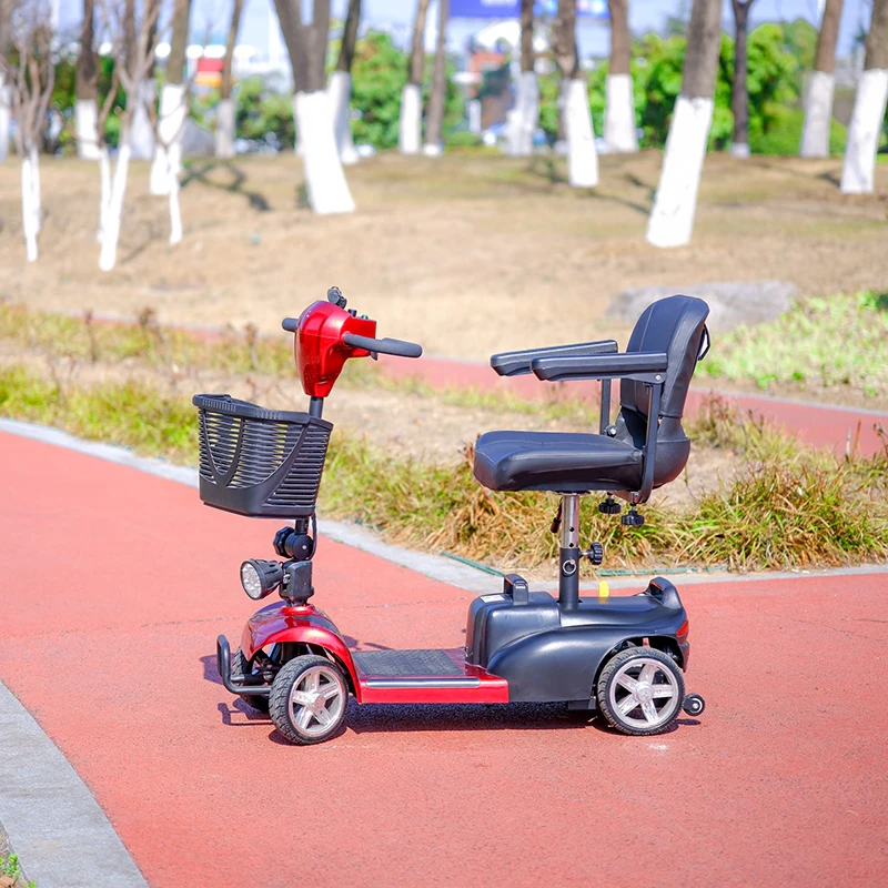Lightweight 4 Wheel Mobility Scooter for Seniors CE Certified
