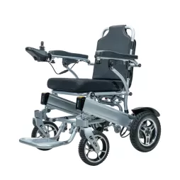 Children Foldable Electric Wheelchair Dual Battery CE ISO Certified