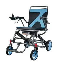 Ultra Lightweight Foldable Electric Wheelchair Magnesium-aluminum alloy