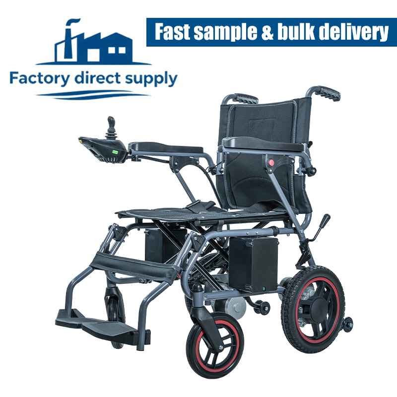 Foldable Electric Wheelchair 100kg Load CE ISO Certified Foldable Electric Wheelchair 100kg Load CE ISO Certified