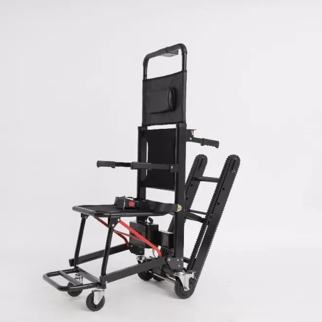How does an electric stair climbing chair work?