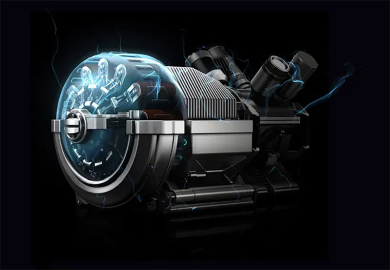 The 120W motor enables it to climb up to 83 floors.