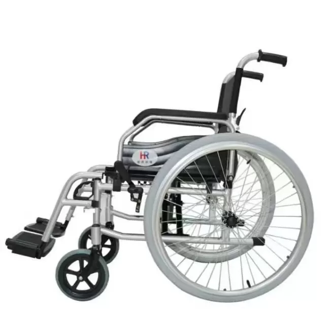 What is the difference between a wheelchair and a transport wheelchair?
