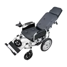 EXC-2008 Reclining Electric Wheelchair with Off-Road Attachment Option