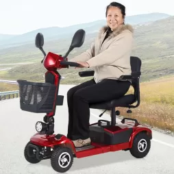 Portable and Folding 4-Wheel  Mobility Scooters for Adults
