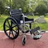 Motorized Wheelchair Convertible: EXC-2010 Lightweight Travel Wheelchair