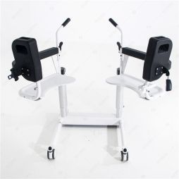 Hydraulic Electric Patient Lift Chair with Commode for Disabled Transfer