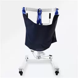 Folding Patient Hoist with Wheelchair Commode Seat for Elderly Mobility