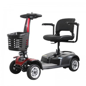 Four wheels bigger wheel comfortable mobility scooter for seniors