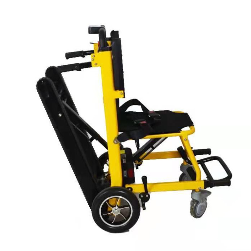10 Inch Big Wheel Foldable Evacuation Chair Electric Mobile Stairlift for Elder and Disable - Mobility Scooter, Patient Lifter, Stair Climber, Wheelchair - Excellent Featured Image