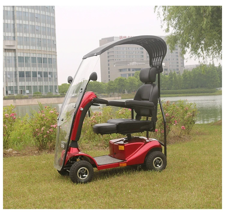 New cost-effective magnesium aluminum alloy folding electric wheelchair with remote control