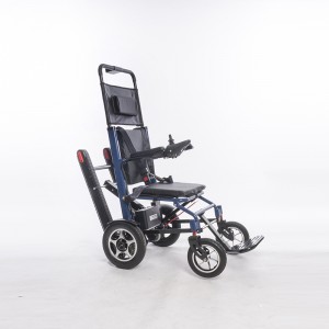 Low price for Disabled Stair Lift - Factory Wholesale Electric Powered 24 V Motorized Normal Stair Climb Climbing Chair Wheelchair for Elderly Disabled People - Excellent - Excellent