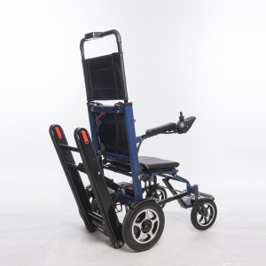 Factory Wholesale Electric Powered 24 V Motorized Normal Stair Climb Climbing Chair Wheelchair for Elderly Disabled People