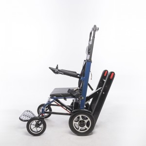 Low price for Disabled Stair Lift - Factory Wholesale Electric Powered 24 V Motorized Normal Stair Climb Climbing Chair Wheelchair for Elderly Disabled People - Excellent - Mobility Scooter, Patient Lifter, Stair Climber, Wheelchair - Excellent