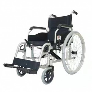 Light Weight and Comfortable Travel Manual Wheelchair for Disabled People - Mobility Scooter, Patient Lifter, Stair Climber, Wheelchair - Excellent