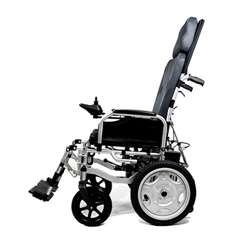 Reclining Electric Wheelchair with High Back Rest for Handicapped (1)