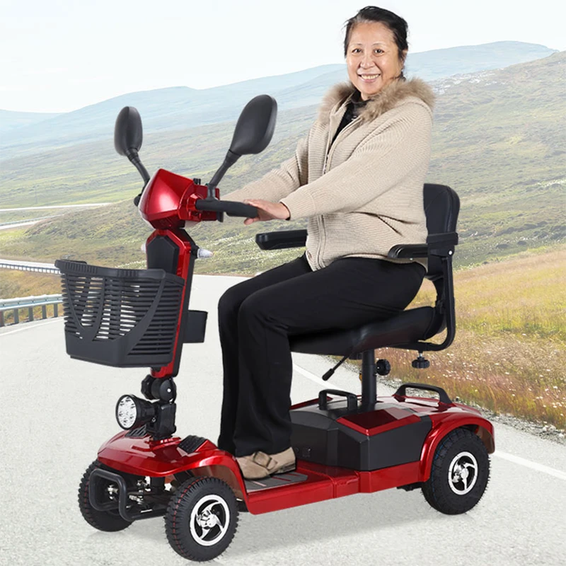 2022 Latest Design Senior Mobility Scooter - Portable and Folding 4-Wheel  Mobility Scooters for Adults - Excellent