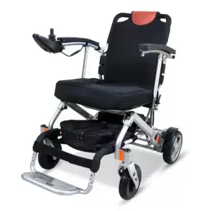 folding electric wheelchair with remote control