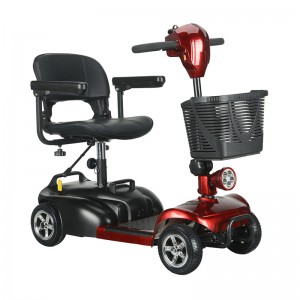 Lite Rehabilitation Therapy Supplies Foldable Lightweight Travel Electric Mobility Handicapped Scooter