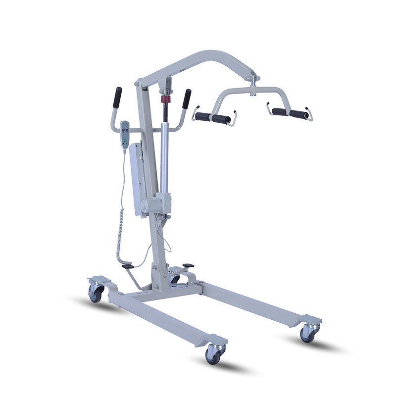 Heavy Duty Assembling-Free Foldable Patient Lift with Sling Patient Crane for Handicapped Transfer Featured Image