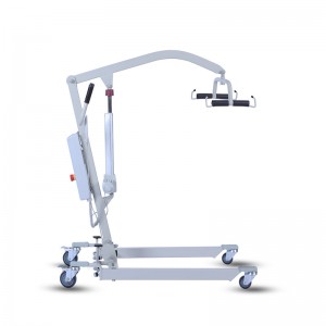 Heavy Duty Assembling-Free Foldable Patient Lift with Sling Patient Crane for Handicapped Transfer