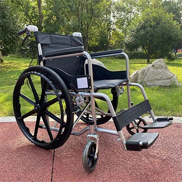 Factory wholesale Wheelchair Cost - Portable and Lightweight Transport Manual Wheelchair for Travel - Excellent - Excellent Featured Image