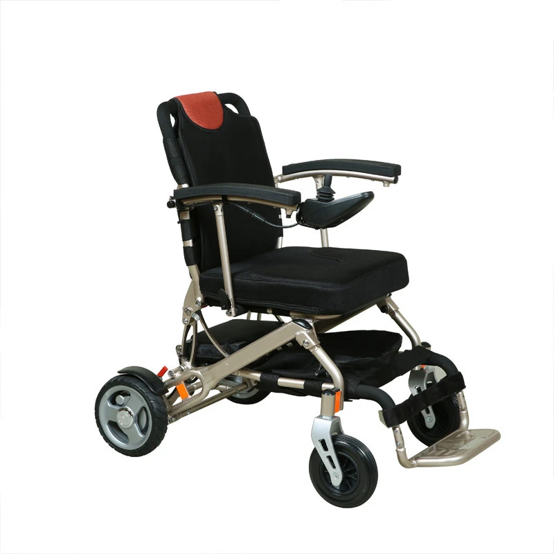 Hot-selling Comfortable Wheelchairs - smart and small size super lightweight electric power wheelchair for adult and Child - Excellent - Excellent detail pictures