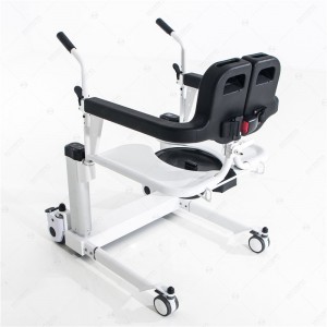 Big discounting Hydraulic Patient Lift - Electric Patient Lifting Transfer Chair with Commode Transfer Patient from Bed to Chair For Disabled - Excellent - Excellent