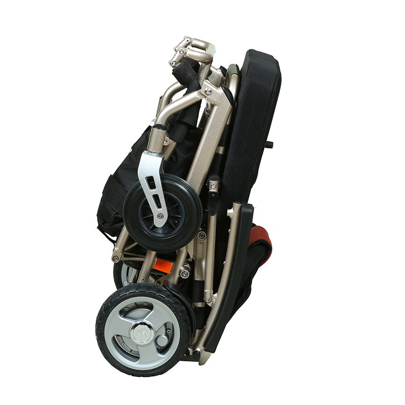 Smart, Compact, and Ultra-Lightweight Electric Wheelchair 