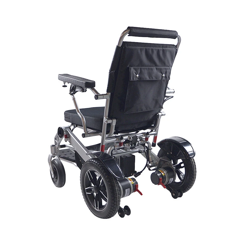 Top Suppliers Wheelchair Factory - Fold Light Portable Aluminum Lithium Battery Electric Power Wheelchair - Excellent - Excellent
