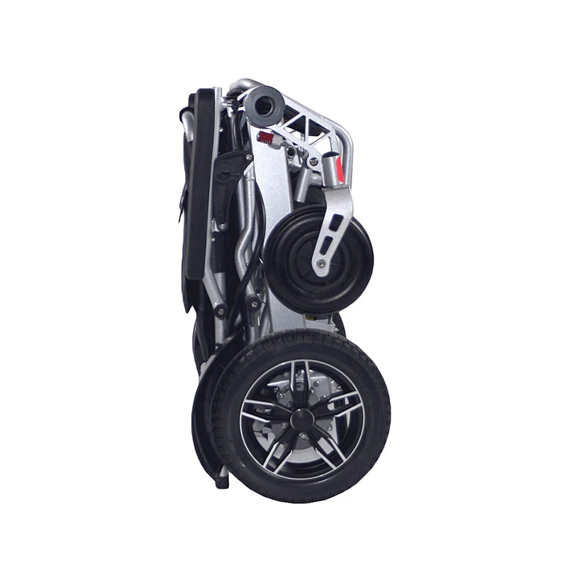 Factory Promotional Specialized Wheelchair Company - Fold Light Portable Aluminum Lithium Battery Electric Power Wheelchair - Excellent - Excellent detail pictures
