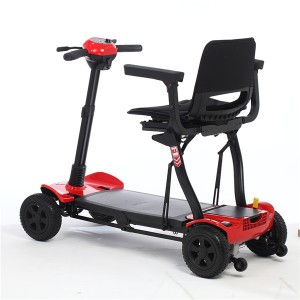 EXC-1003 Automatic Folding Travel Medicare Scooters for elderly and handicapped - Mobility Scooter, Patient Lifter, Stair Climber, Wheelchair - Excellent