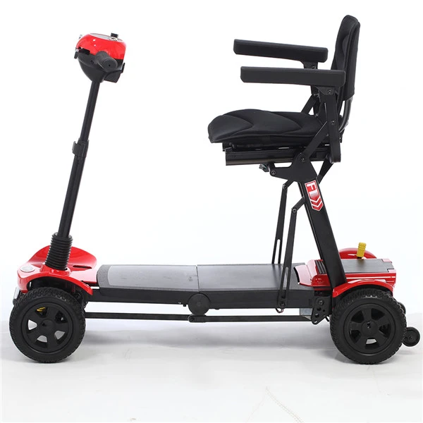 Manufacturing Companies for Disabled Scooter - EXC-1003 Foldable Compact Elderly Travel Electric Mobility Scooters for elderly and handicapped - Excellent - Excellent detail pictures