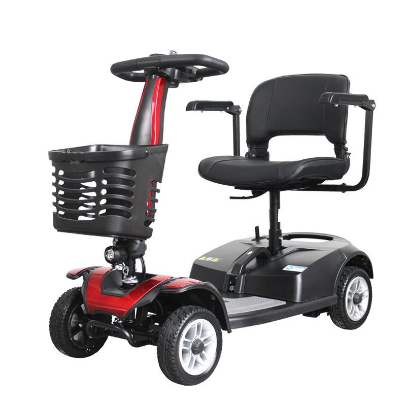 Four wheels bigger wheel comfortable mobility scooter for seniors - Mobility Scooter, Patient Lifter, Stair Climber, Wheelchair - Excellent Featured Image
